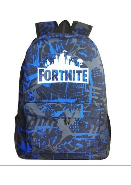 Fortnite Oyunu Fort Gece Aydınlık Okul Çantası Erkekler ve Kadın Sırt Çantası (Desen) (Yurt Dışından)