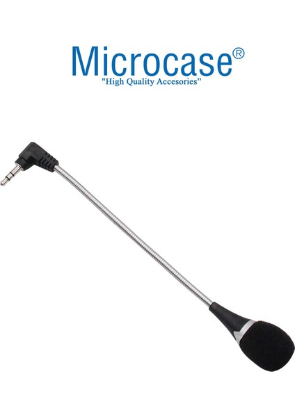 3.5 mm 3 Boğum Mini Esnek Telefon Notebook Laptop Mikrofon - AL2659