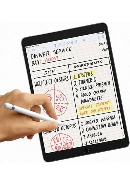 Ipad Pro-Air 3,10.5 Inch Paper Like Film Darbe Emici Pet Ekran Koruyucu Ipad Pro-Air 3,10.5 fırsatları