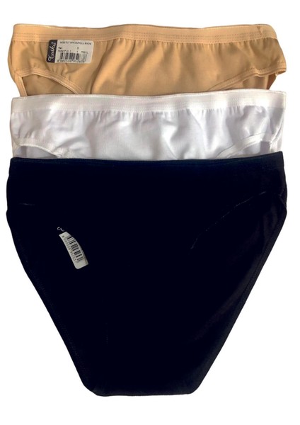 3'lü Kadın Bikini Külot