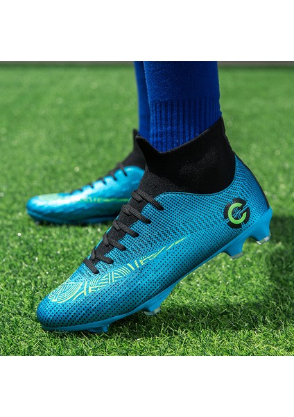 Erkek Boys Kramponlar Futbol Ayakkabıları Çocuklar Takım Spor Eğitimi Futbol Ayakkabıları (Yurt Dışından) fırsatları