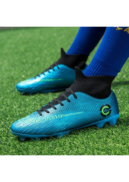 Erkek Boys Kramponlar Futbol Ayakkabıları Çocuklar Takım Spor Eğitimi Futbol Ayakkabıları (Yurt Dışından) indirimleri