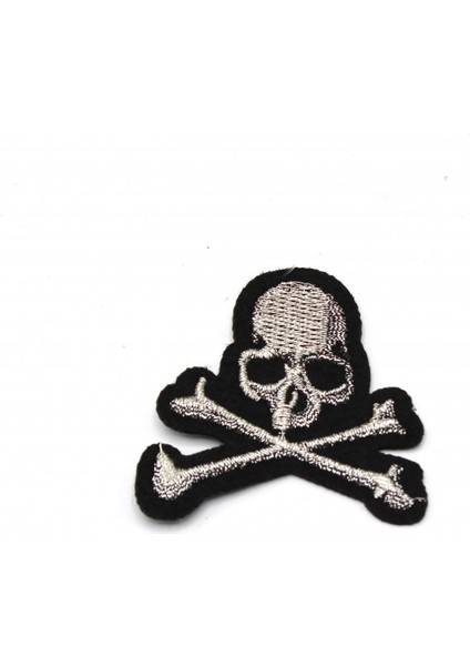 Yapıştırma Gümüş Simli Kuru Kafa fiyatları