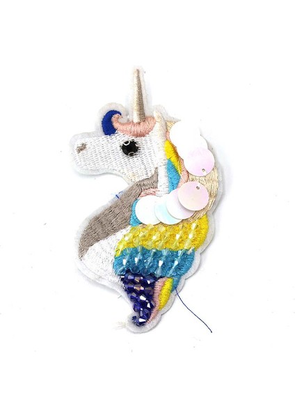 Dikme Unicorn Taşlı Pullu Patch