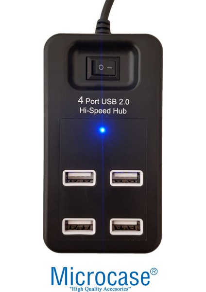 USB To USB 2.0 4 Port 480 Mbps Çoklayıcı Hub - AL2940