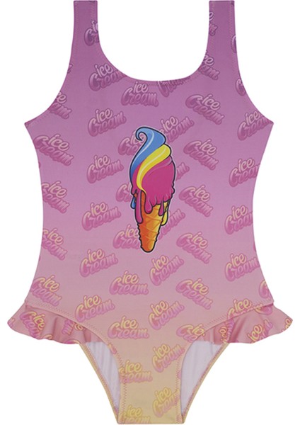 Çok Renkli Kız Çocuk Bikini Takım Gelato Bikini