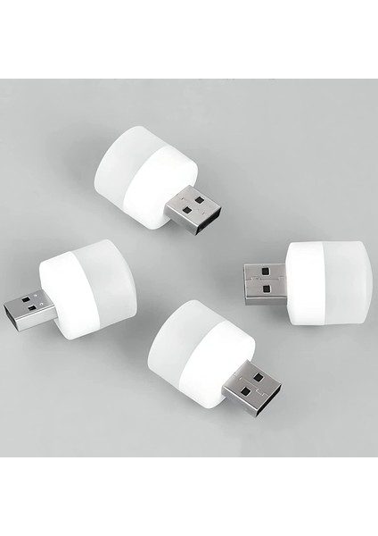 Lisa Butik Mini USB Kamp ve Gece Lambası Çok Amaçlı USB Yuvarlak LED Lamba