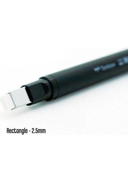 : Mono Zero Kalem Silgi Yassı Uç (2,5 x 5 Mm) : Siyah fiyatları