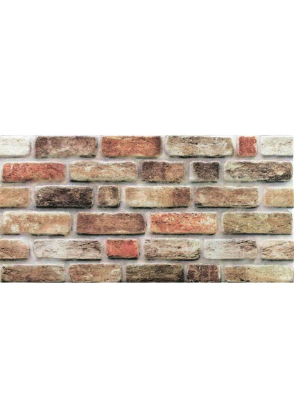 5 Adet (2,5m2) x Tuğla Desenli 3 Boyutlu Renkli Strafor Köpük Duvar Kaplama Paneli (BR-508)