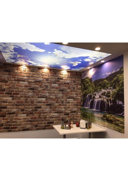5 Adet (2,5m2) x Tuğla Desenli 3 Boyutlu Renkli Strafor Köpük Duvar Kaplama Paneli (BR-508)