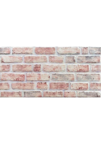 5 Adet (2,5m2) Tuğla Desenli 3 Boyutlu Renkli Strafor Köpük Duvar Kaplama Paneli (BR-554)