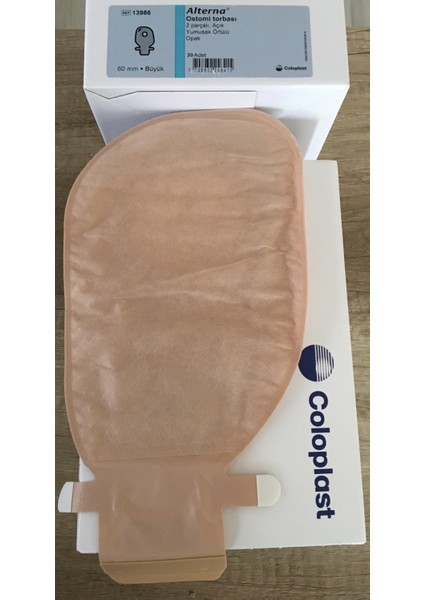 Ostomi Torbası Opak 60 Mm 13986 30 Adet (Sadece Torba)