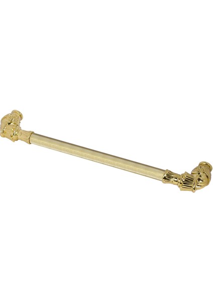 Alyans Çekmece Dolap Kapak Kulpu Kulbu 224 Mm Rustik Metal Kulp Gold