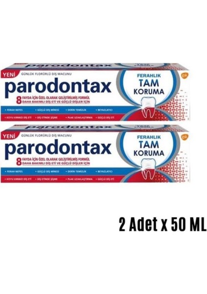 Ferahlık Tam Koruma 50 Ml X 2 Adet