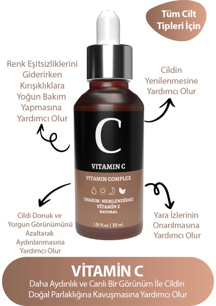 For You Gold Collegen & Somon Dna & Vitamin C Serum Seti