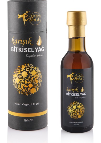 For You Gold Karışık Bitki Yağı 180 ml