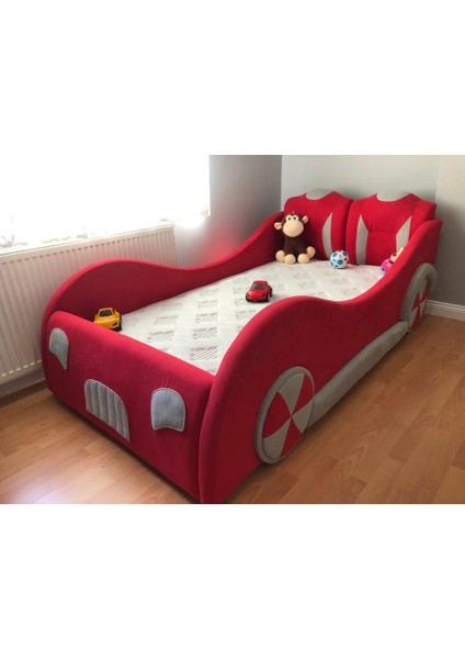 90X190 Mdf Arabalı Çocuk Yatağı (Yatak Dahildir)