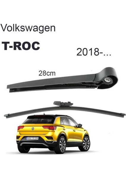 T-Roc Arka Silecek Kolu ve Süpürgesi Takım 2018 Sonrası