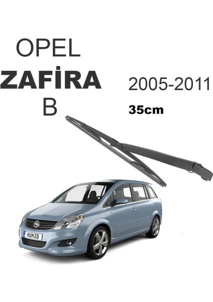 Opel Zafira B Arka Silecek Kolu ve Süpürgesi Takım 2005 - 2011