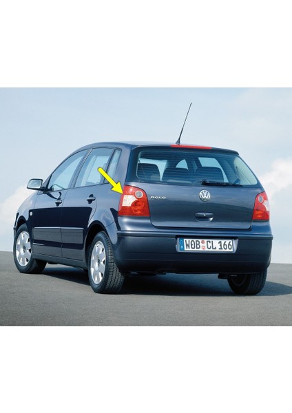 Vw Volkswagen Polo 2002-2005 Sol Arka Stop Fren Sinyal Lambası 6Q6945095G