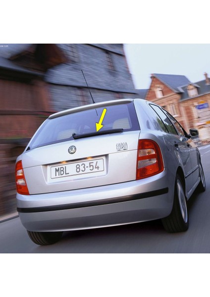 Skoda Fabia Hb Hatchback Mk1 2000-2008 Arka Cam Silecek Kolu Silgisi Kapağı Takım 6Y6955707 fiyatları