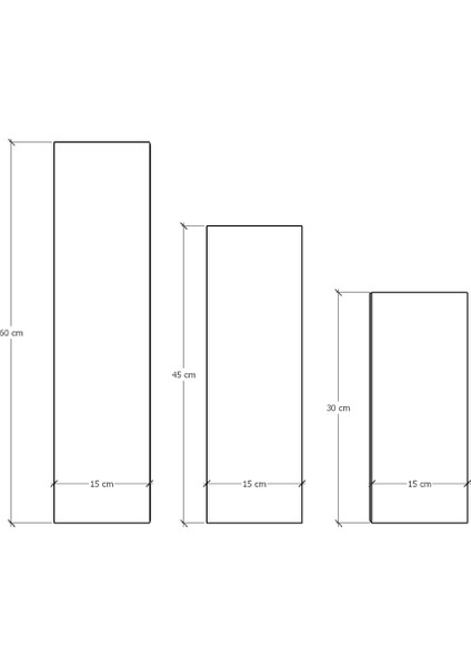 Doğal Modern Organizer Düzenleyici Dekoratif Kitaplık Banyo Mutfak 3'lü Duvar Rafı modelleri