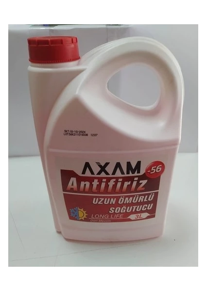 Kırmızı Antifriz 3lt -56°