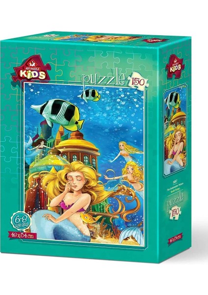 Çocuk Puzzle Sualtı Sarayı 150 Parça Puzzle