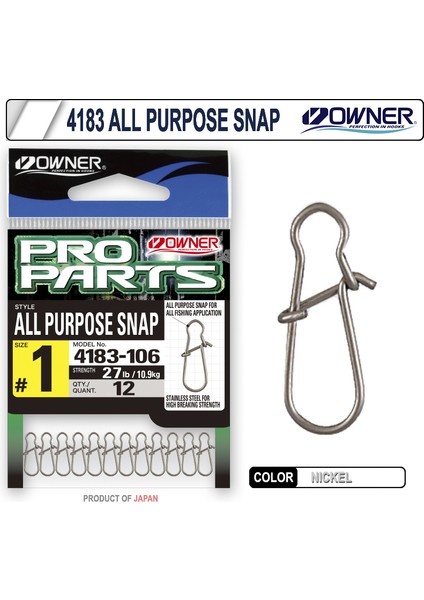 4183 Kaşık Maket Balık Klipsi