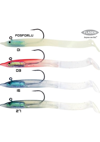 Portland Eel Zokali Silikon Yem 3p 20 cm