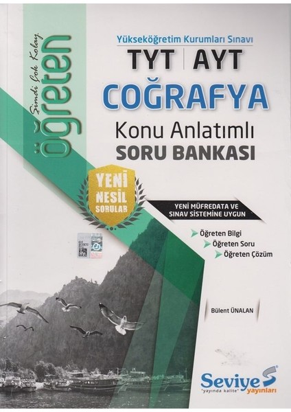 TYT AYT Coğrafya Öğreten Konu Anlatımlı Soru Bankası