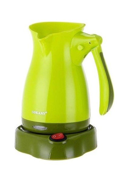 Taşınabilir Elektrikli Cezve Makinesi Türk Yunan Kahve Makinesi 220 V Espresso Çay Moka Pot Gıda Sınıfı Abs Su Isıtıcısı Anti Kayma Taban | Kahve Tencereler