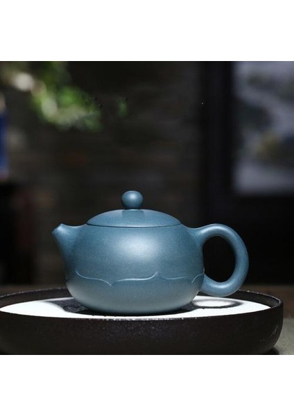 Yixing Klasik Çay Potu Mor Kil Xishi Filtre Çaydanlık Güzellik Su Isıtıcısı Ham Cevher El Yapımı Çay Seti Özelleştirilmiş Drinkware 260ML | Çaydanlıklar