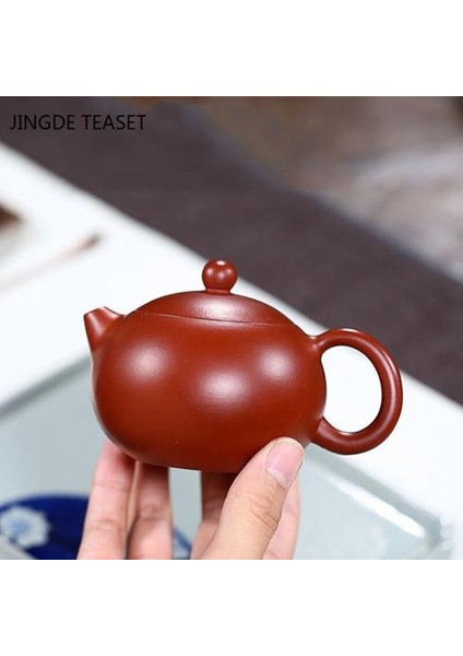 Çay Potu Mor Kil Çaydanlıklar El Yapımı Güzellik Su Isıtıcısı Teaware Dahongpao 150ML | Çaydanlıklar modelleri