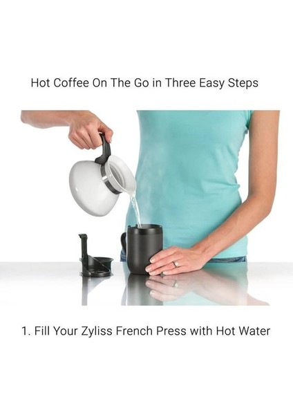 Taşınabilir Fransız Basın Kupa Kahve Makinesi Plastik Çift Katmanlı Ücretsiz Su Izolasyon Çay Bardağı fiyatları