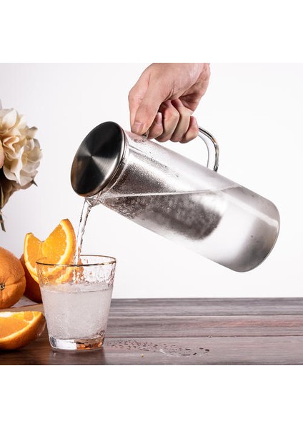 Kahve Makinesi Espresso Buzlu Çay Makinesi Musluk Demleme Cam Carafe ile Çıkarılabilir Paslanmaz Çelik Filtre(Yurt Dışından)