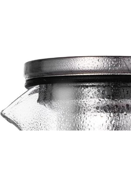 Kahve Makinesi Espresso Buzlu Çay Makinesi Musluk Demleme Cam Carafe ile Çıkarılabilir Paslanmaz Çelik Filtre(Yurt Dışından)