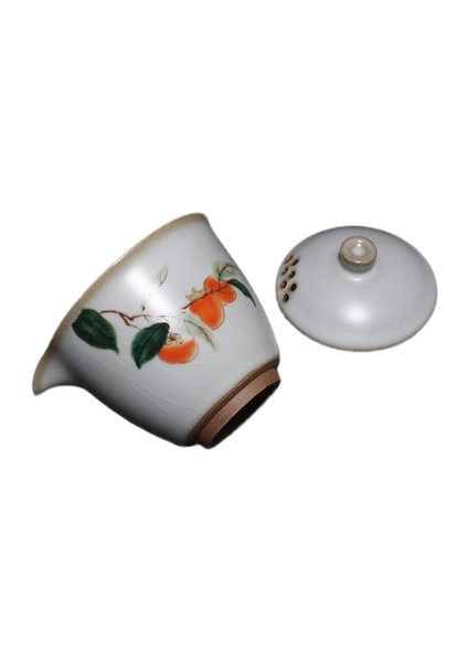 150 ml Vintage Ru Fırın Porselen Gaiwan Seramik Çin Kung Fu Çay Seti Çaydanlık Çay Saç Töreni Aksesuarları Çay Potu Tureen | Çay Tureen