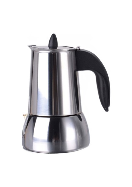 Paslanmaz Çelik Kahve Makinesi Percolator Pot Taşınabilir Espresso Kahve Makinesi Pot Geyser Kahve Makineleri