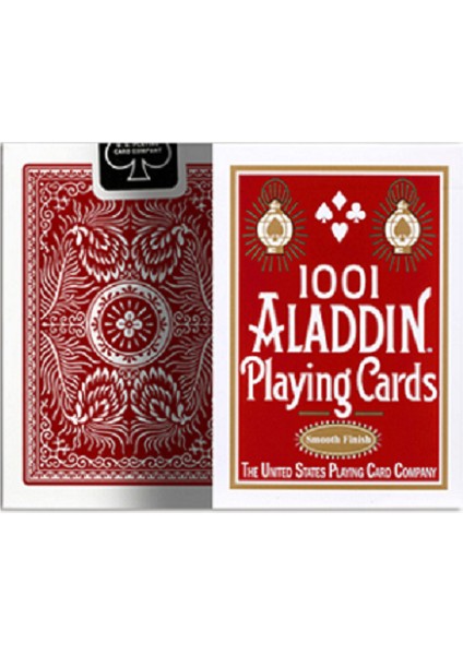 Aladdin Iskambil Kartları Kırmızı / Mavi / Siyah Güverte Uspcc New Edition Magic Koleksiyon Poker Magic Kartları Sihirli Hileler Sahne | Kart Oyunları fırsatları