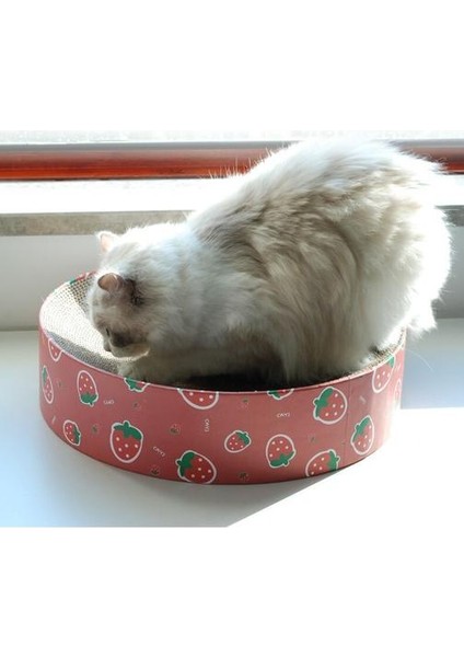 Scratch Board Litter Pad Oluklu Kağıt Kedi Çöp Pot Kedi Kitty Oyuncak