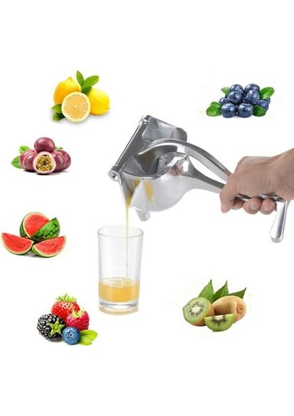 Manuel Suyu Sıkacağı Alüminyum Alaşım El Basıncı Sıkacağı Nar Turuncu Limon Şeker Kamışı Suyu Mutfak Meyve Aracı