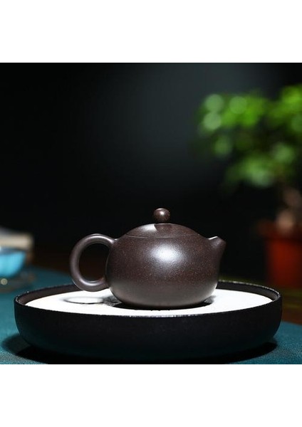 Yixing Çay Potu Mor Kil Filtresi Xishi Çaydanlık Güzellik Su Isıtıcısı Ham Cevheri El Yapımı Çay Seti Özelleştirilmiş Otantik Kravat Guanyin 170ML | Çaydanlıklar