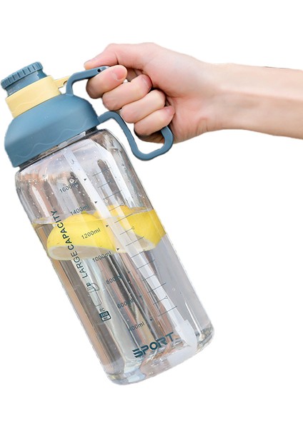 Puni 1600 ml. Taşınabilir Plastik Spor Su Bardağı (Yurt Dışından)