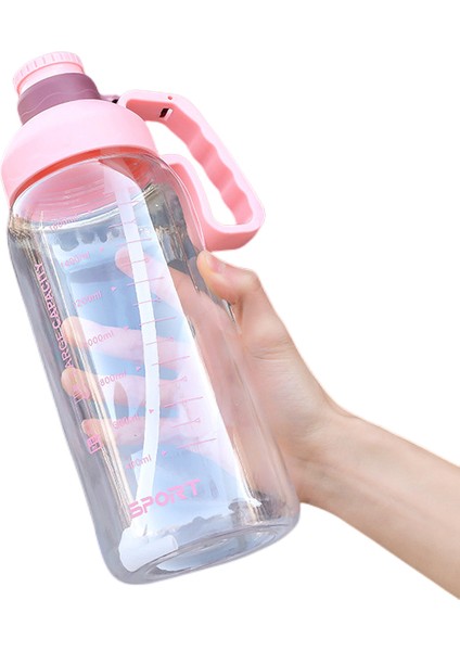Puni 1600 ml. Taşınabilir Plastik Spor Su Bardağı (Yurt Dışından)