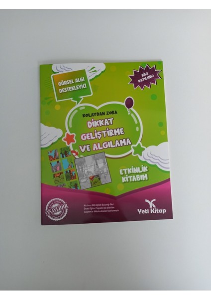 4-6 Yaş Dikkat Gelişim Seti (3 Kitap)