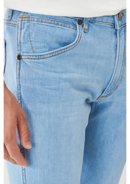 Wrangler Greensboro Regular Straight Fit Düşük Bel Esnek Jean Kot Pantolon