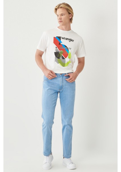 Wrangler Greensboro Regular Straight Fit Düşük Bel Esnek Jean Kot Pantolon