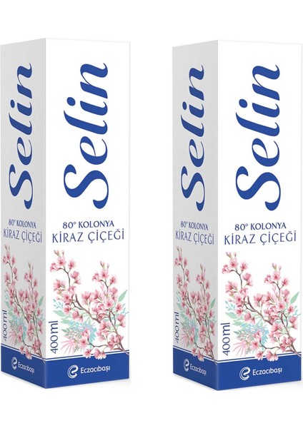 Kiraz Çiçeği Kolonyası Pet 400 Ml 2 Adet