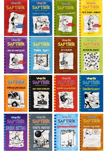 Saftirik Greg Serisi - 16'lı Set